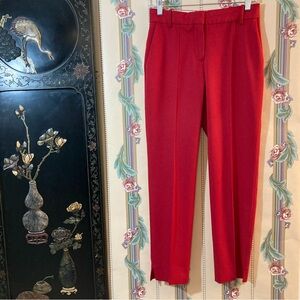 Tory Burch Sport Red Trouser Pants